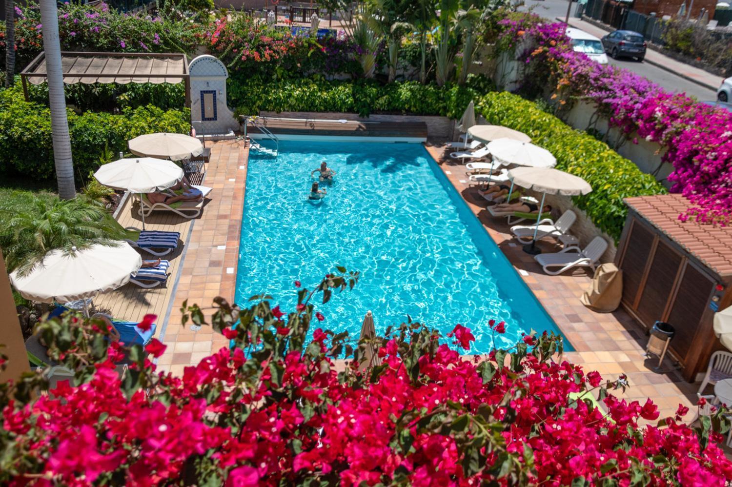 Apartamentos Nogalera Maspalomas  Bagian luar foto